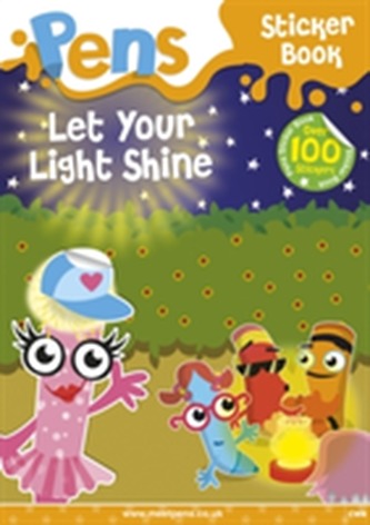 Pens Sticker Book: Let Your Light Shine