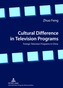Cultural Difference in Television Programs