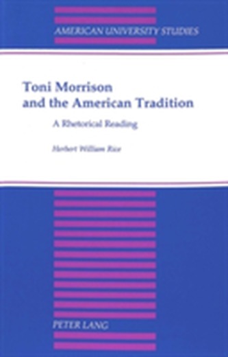 Toni Morrison and the American Tradition
