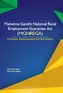 Mahatma Gandhi National Rural Employment Guarantee Act (MGNREGA)