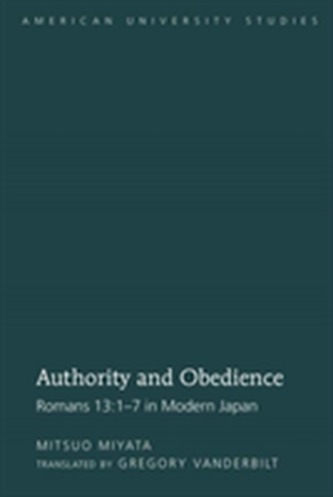 Authority and Obedience
