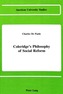 Coleridge's Philosophy of Social Reform