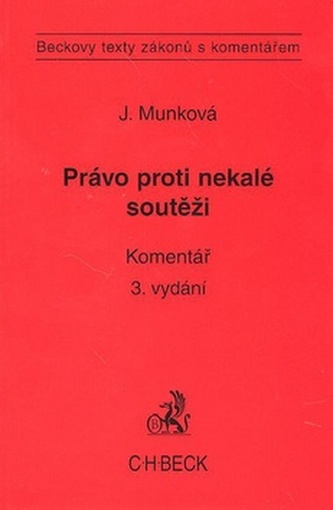 Právo proti nekalé soutěži. Komentář