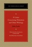 A Letter Concerning Toleration & Other Writings