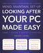 Looking After Your PC Made Easy
