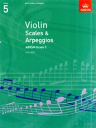 Violin Scales & Arpeggios, ABRSM Grade 5