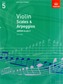 Violin Scales & Arpeggios, ABRSM Grade 5
