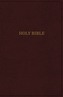 KJV, Deluxe Thinline Reference Bible, Imitation Leather, Burgundy, Indexed, Red Letter Edition, Comfort Print