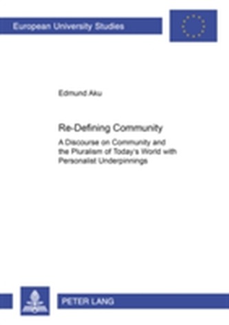 Re-defining Community