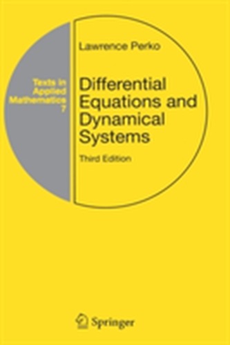 Differential Equations and Dynamical Systems