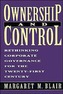 Ownership and Control