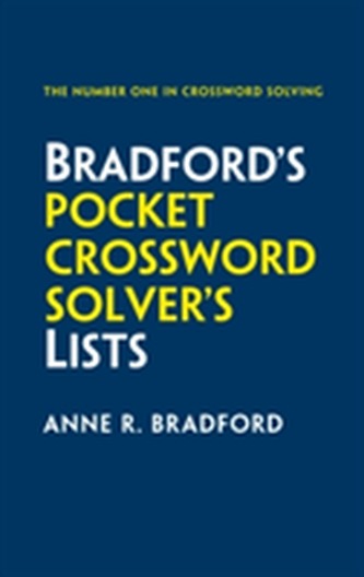 Collins Bradford's Pocket Crossword Solver's Lists