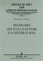 Der Begriff der Schuld im Werk von Heinrich Boell