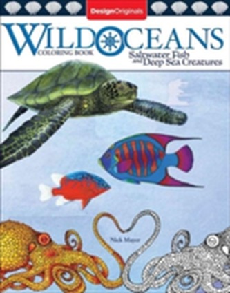Wild Oceans Coloring Book