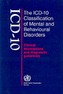The ICD-10 Classification of Mental and Behavioural Disorders