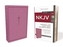 NKJV, Reference Bible, Personal Size Giant Print, Leathersoft, Pink, Red Letter Edition, Comfort Print