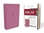 NKJV, Reference Bible, Center-Column Giant Print, Leathersoft, Pink, Red Letter Edition, Comfort Print
