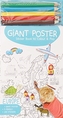 Giant Poster Colouring Book: Europe