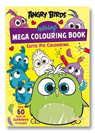 ANGRY BIRDS HATCHLINGS MEGA COLOURING BO