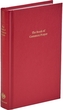 BCP Standard Edition Prayer Book Red Imitation Leather Hardback 601B