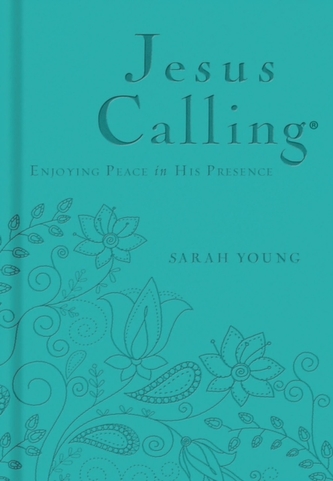 Jesus Calling - Deluxe Edition Teal Cover