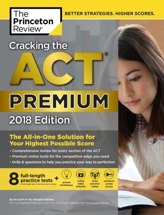Cracking the Act Premium Edition with 8 Practice Tests and DVD