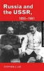 Russia and the USSR, 1855-1991