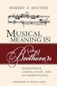 Musical Meaning in Beethoven