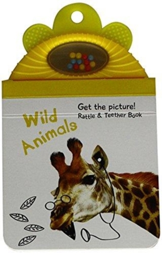 Baby Rattle Photo Book: Wild animals