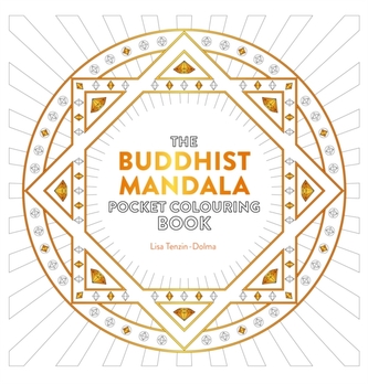 Buddhist Mandala Pocket Colouring Book