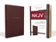 NKJV, Thinline Reference Bible, Leather-Look, Burgundy, Red Letter Edition, Comfort Print