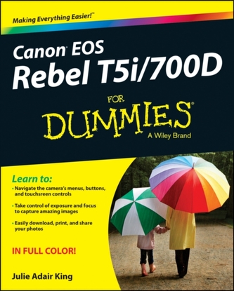 Canon Eos Rebel T5i/700D for Dummies