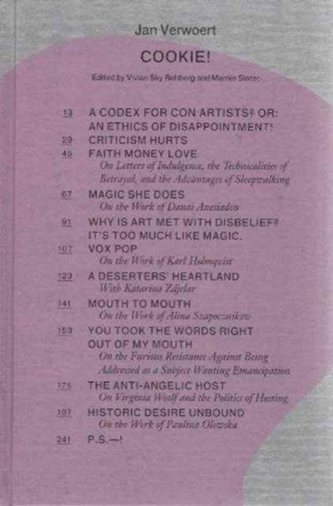 Jan Verwoert - Cookie!