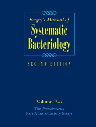 Bergey's Manual (R) of Systematic Bacteriology