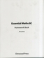 Essential Maths 8C Homework Book Answers