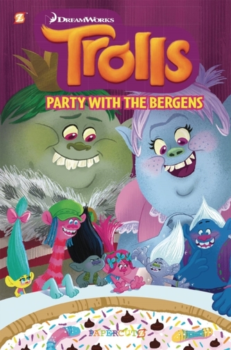 Trolls Graphic Novels #3 Party with the Bergens