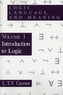 Logic, Language and Meaning