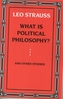 What is Political Philosophy?