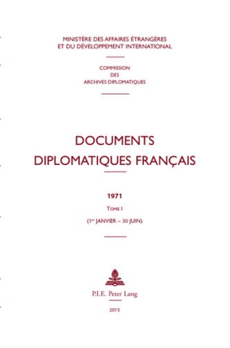 Documents diplomatiques francais