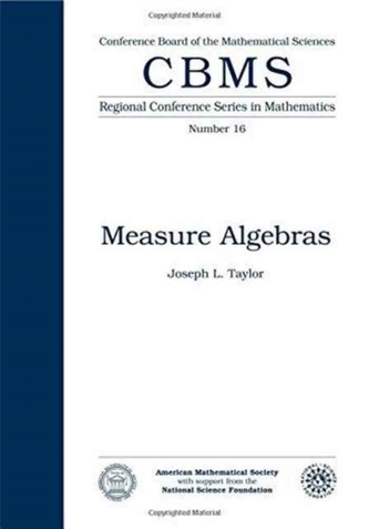 Measure Algebras