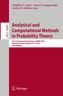 Analytical and Computational Methods in Probability Theory
