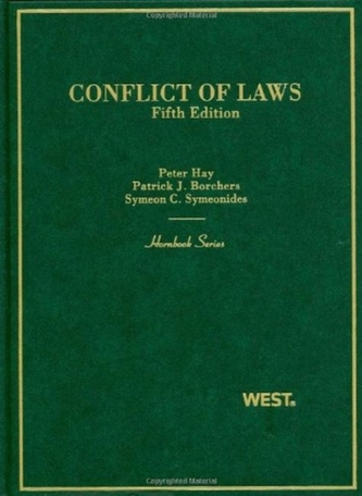 Conflict of Laws 5th ed (Hornbook Series)