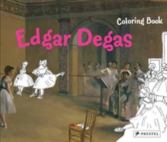 Edgar Degas Coloring Book