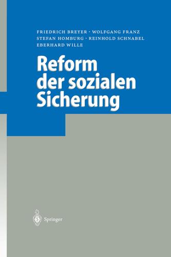 Reform Der Sozialen Sicherung