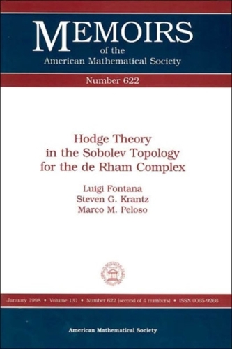 Hodge Theory in the Sobolev Topology for the De Rham Complex