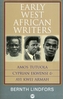 Early West African Writers