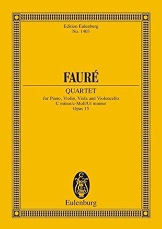 PIANO QUARTET NO 1 OP 15