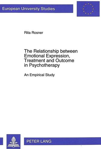 Relationship Between Emotional Expression, Treatment and Outcome in Psychotherapy