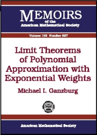Limit Theorems of Polynomial Approximation with Exponential Weights