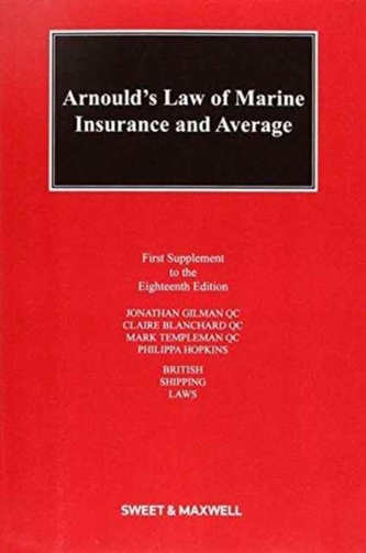Arnould: Law of Marine Insurance and Average